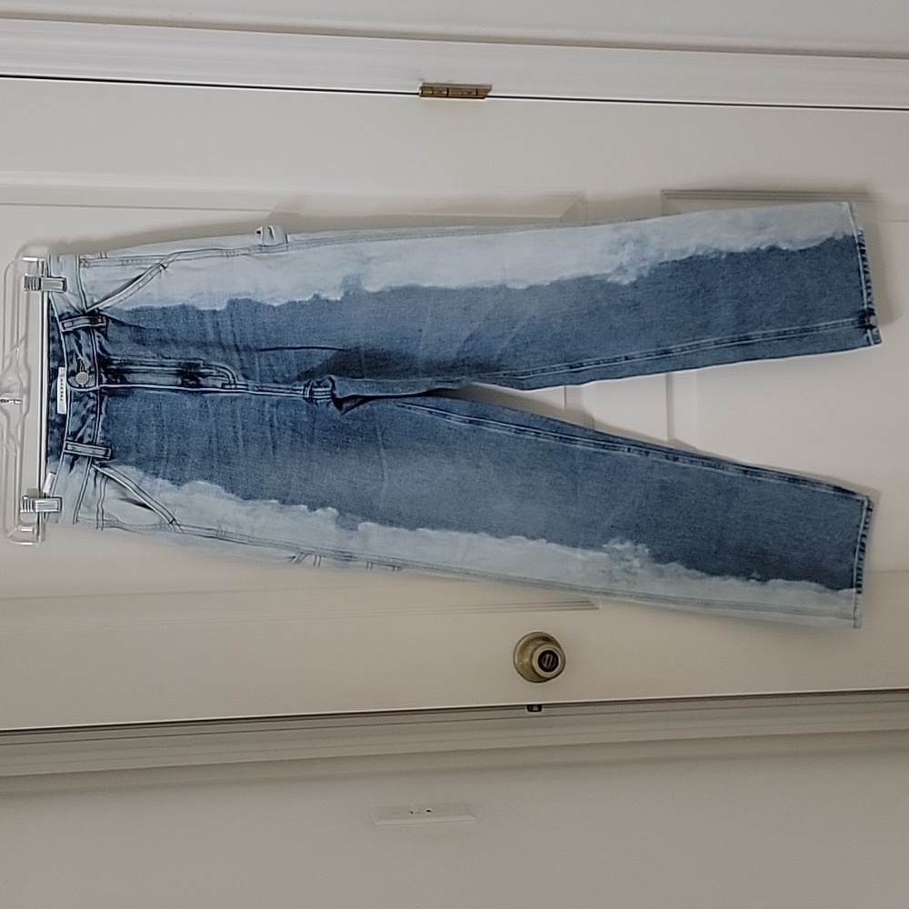 Pacsun Size 26 "90s Boyfriend Carpenter Jeans", Bleached / 2 Tone. Hi-Rise. EUC